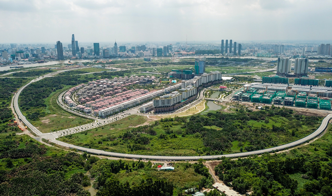 Hiện trạng bốn tuyến đường giá 12.000 tỷ đồng ở Thủ Thiêm